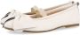 Gioseppo Off-White Leren Ballerina Schoenen White - Thumbnail 2