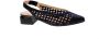 Gioseppo Gevlochten Leren Ballet Flats Black Dames - Thumbnail 5