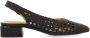 Gioseppo Gevlochten Leren Ballet Flats Black Dames - Thumbnail 6