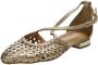 Gioseppo Gevlochten Ballerina's Vrouwen Leskovic Beige Dames - Thumbnail 2