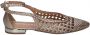 Gioseppo Gouden Platte Sandalen Dell Model Yellow Dames - Thumbnail 2