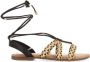Gioseppo Flat Sandals Black Dames - Thumbnail 2