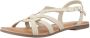 Gioseppo Stijlvolle Platte Sandalen voor Vrouwen White Dames - Thumbnail 10