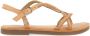 Gioseppo Witte Romeinse Leren Sandalen Beige Dames - Thumbnail 10