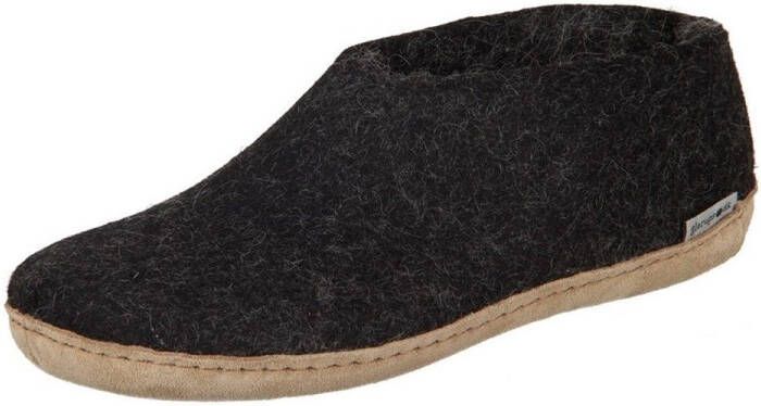 Glerups Laarzen DK Shoe Charcoal Lammwollfilz