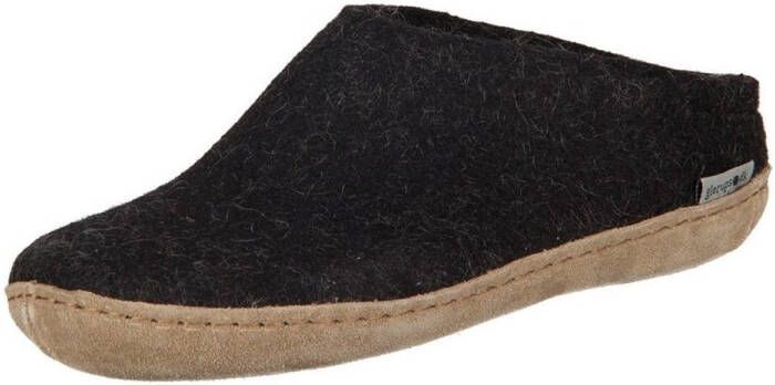 Glerups Pantoffels DK Charcoal Lammwollfilz - Foto 3