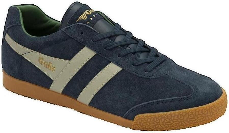 Gola Lage Sneakers Baskets basses Harrier Suede bleu marine - Foto 2