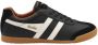 Gola Harrier Leather Sneaker Zwart-Wit - Thumbnail 3