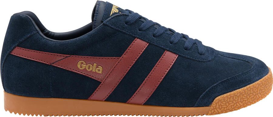Gola Harrier Suede XL Heren sneakers Navy-Red-Ochre - Foto 2