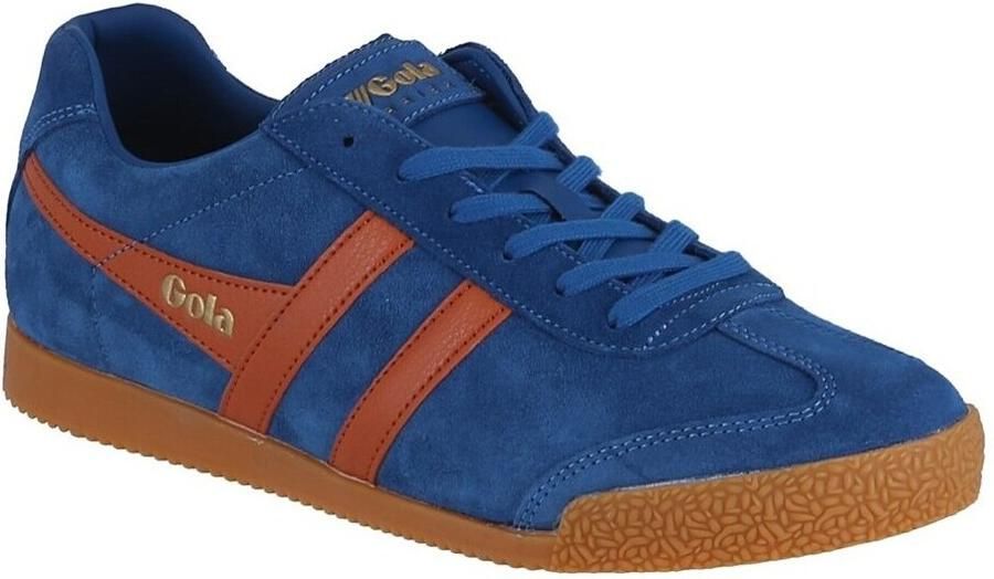 Gola Harrier Suede Sneakers blauw