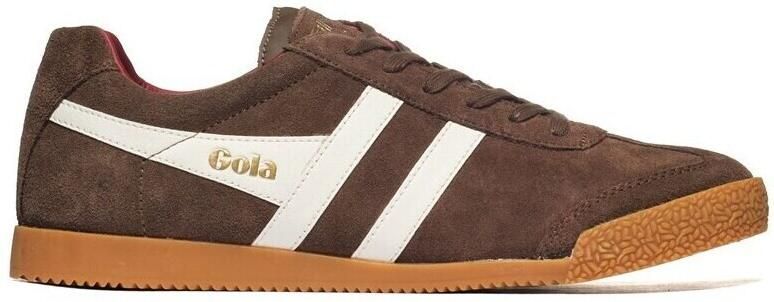 Gola Harrier Herensneaker Otter-Off-White-Dep-Red - Foto 3