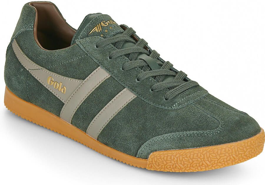 Gola Harrier Suede Heren sneakers Dark-Khaki-Rhino-Otter - Foto 3