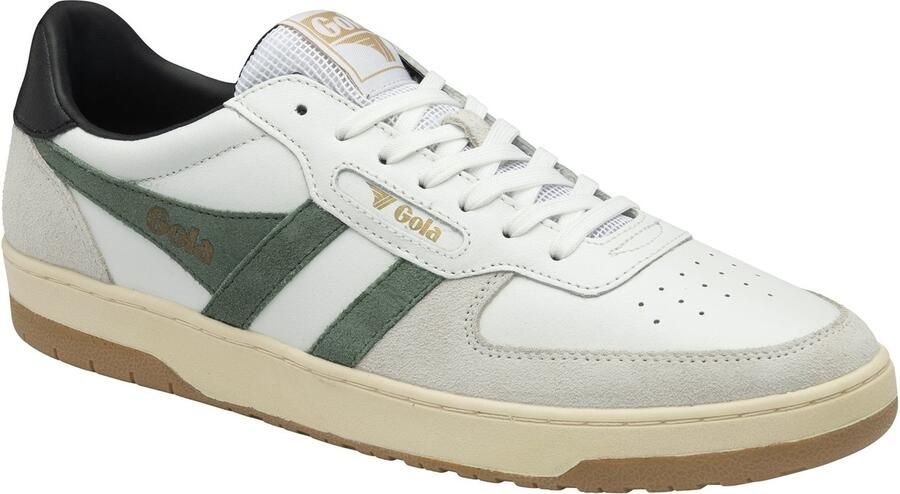 Gola Lage Sneakers Hawk CMB336 White Sage Black
