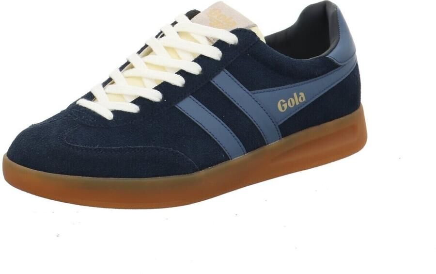 Gola Cyclone suède sneakers donkerblauw - Foto 4