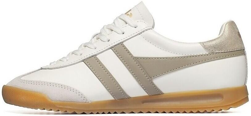 Gola Sneakers laag olijfgroen wit