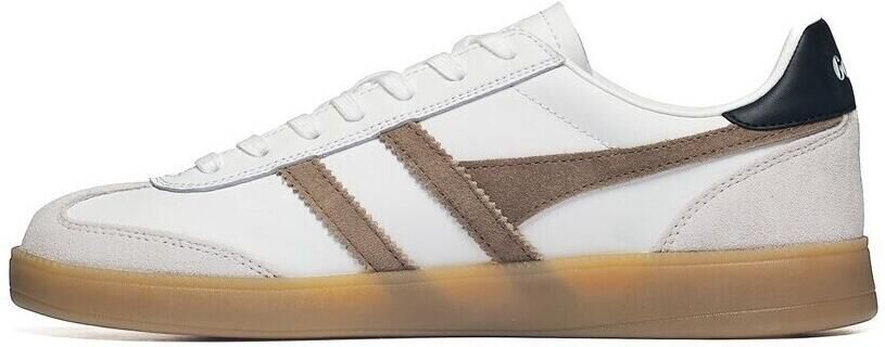 Gola Viper leren sneakers wit camel - Foto 3
