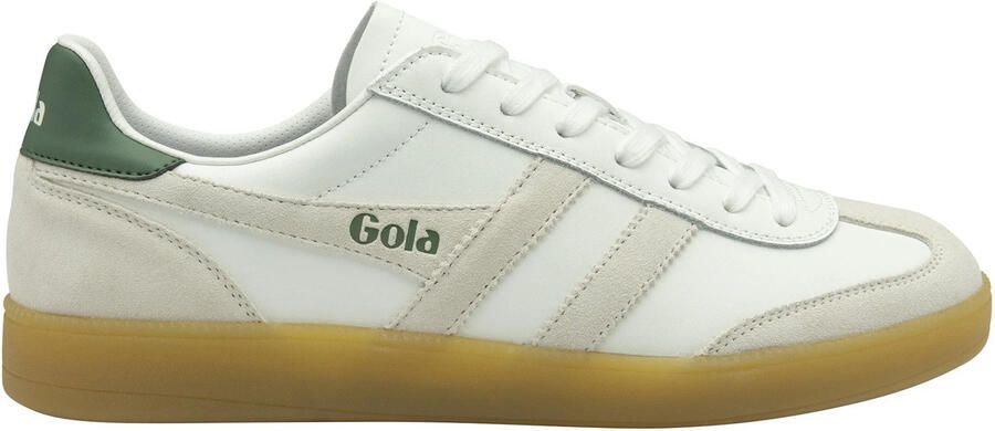 Gola Lage Sneakers viper leather white white evergreen CMB744 - Foto 6