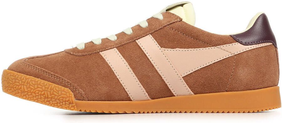 Gola Elan leren sneakers oudroze - Foto 4