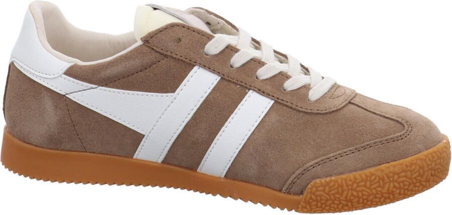 Gola Elan suède sneakers beige wit - Foto 2