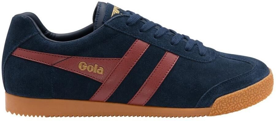 Gola Harrier Suede Sneakers blauw