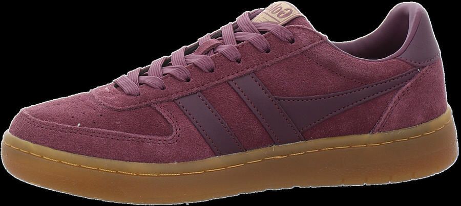 Gola Women's Hawk Suede '86 Sneakers bruin purper