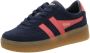 Gola Women's Grandslam Suede Sneakers blauw bruin - Thumbnail 1