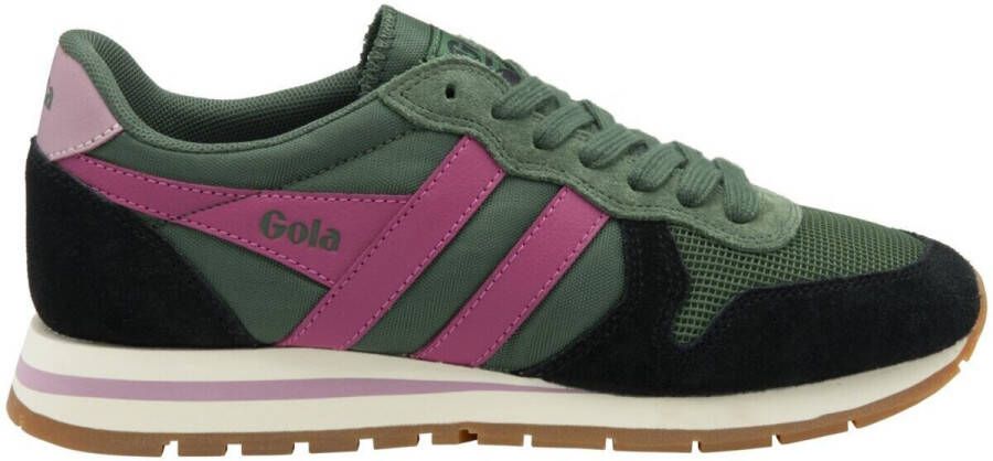 Gola Daytona Damesschoen Evergreen-Zwart-Fuchsia - Foto 2
