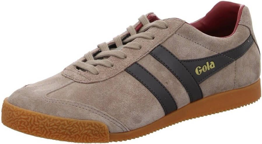 Gola Harrier Suede Sneakers beige bruin