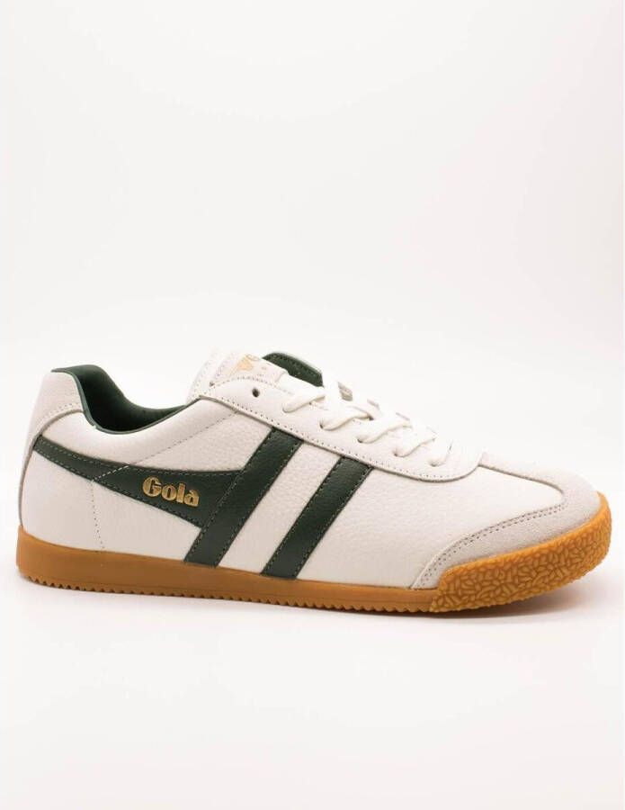 Gola Harrier Leather Sneakers wit