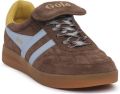 Gola Stadia '86 suède sneakers donkerbruin - Bruin