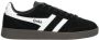 Gola Cyclone Leather Sneakers zwart grijs - Thumbnail 2