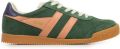 Gola Elan Damesschoen Evergreen-Terracotta-Plum - Groen