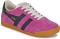 Gola Elan suède sneakers fuchsia zwart groen - Roze