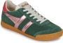Gola Elan Glitz Damessneaker Evergreen-Roze-Koraal - Thumbnail 3