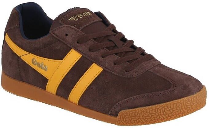 Gola Harrier Suede Sneakers bruin