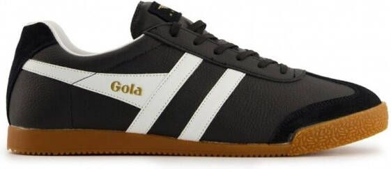 Gola Harrier Leather Sneakers zwart