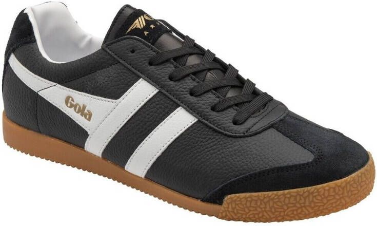 Gola Harrier Leather Sneakers zwart - Foto 3