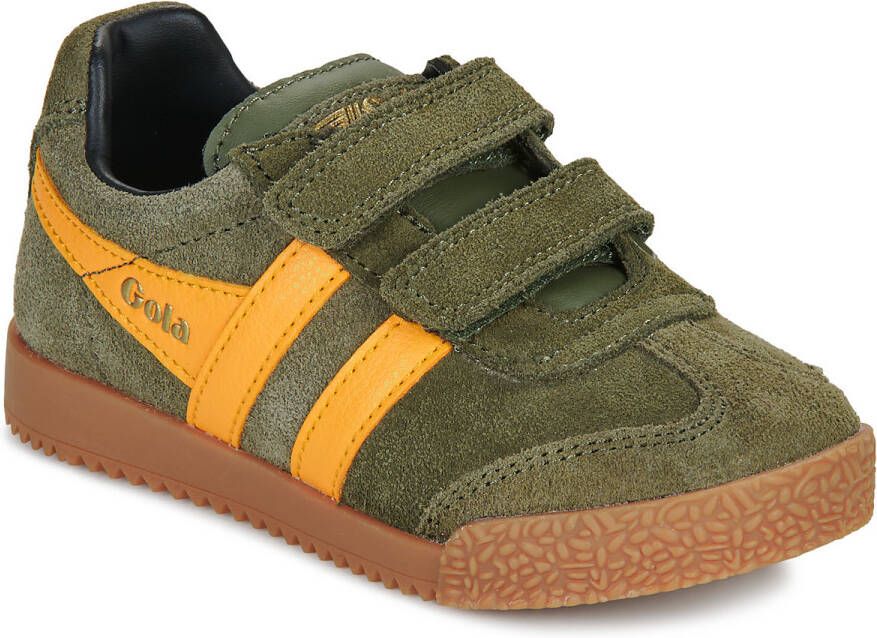 Gola Kid's Harrier VC Sneakers maat 11K bruin olijfgroen