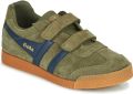Gola Harrier-sneakers voor kinderen met klittenband - Kaki