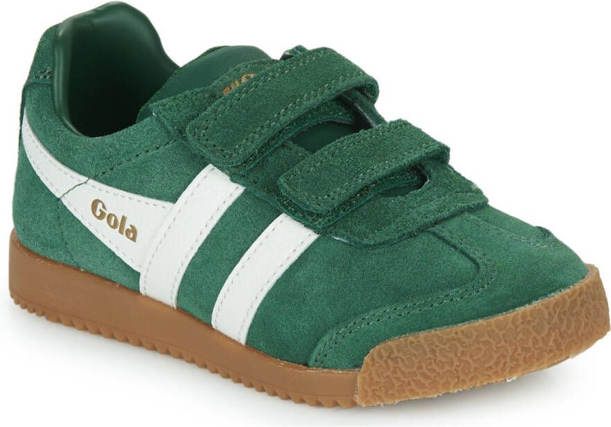 Gola Kid's Harrier VC Sneakers groen olijfgroen