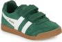 Gola Kid's Harrier VC Sneakers groen olijfgroen - Thumbnail 1