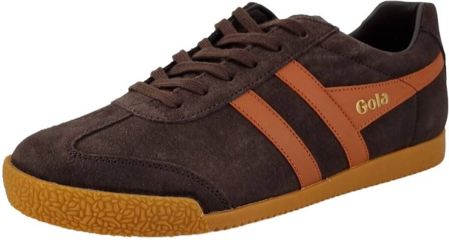Gola Harrier Suede Sneakers bruin