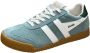 Gola Elan suède sneakers lichtgroen - Thumbnail 7