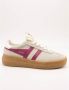 Gola Athena suède sneakers mintgroen fuchsia - Thumbnail 3