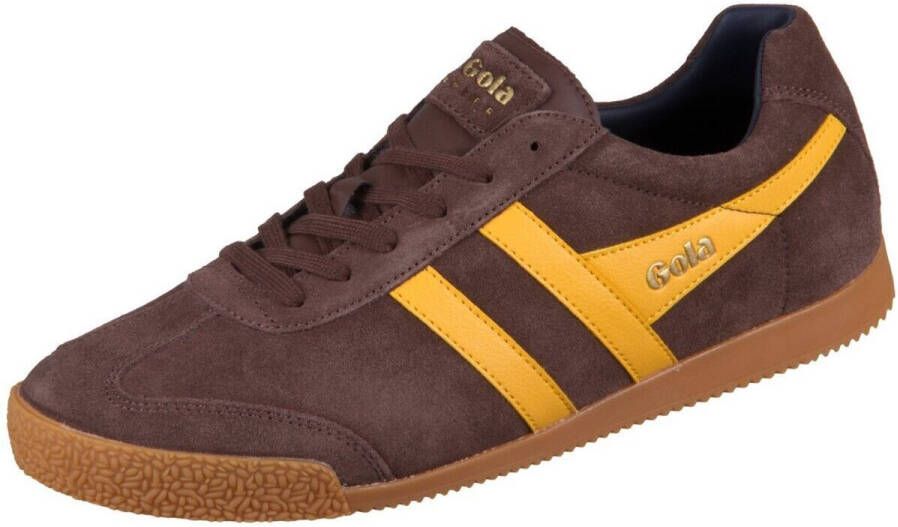 Gola Harrier Suede Sneakers bruin