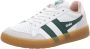 Gola dames sneaker Eagle '86 wit groen - Thumbnail 2