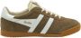 Gola Elan suède sneakers beige wit - Thumbnail 3