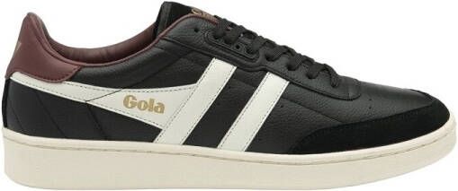 Gola Contact Leather Sneakers zwart bruin