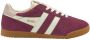 Gola Elan suède sneakers donkerroze - Thumbnail 2