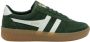 Gola Grandslam suède sneakers groen wit - Thumbnail 3